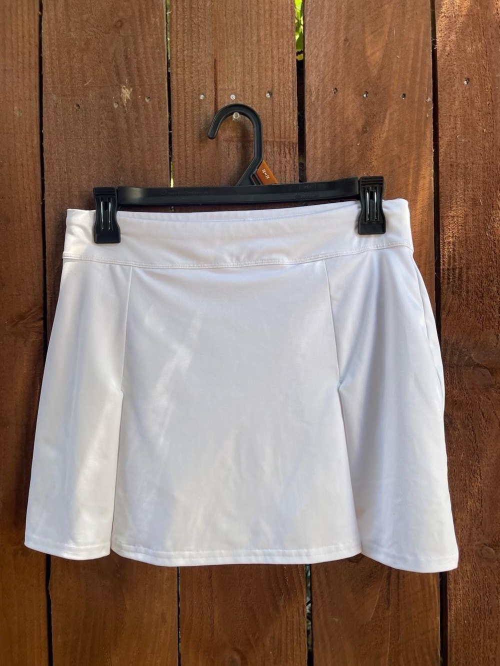 INPHORM White Classic Tennis Activewear Hiking Skirt Skort Sz S